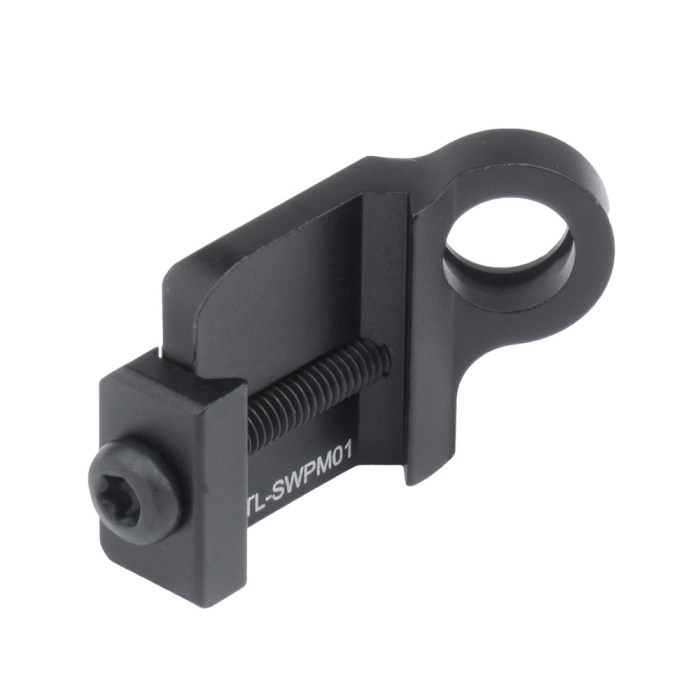 UTG - Montaż Picatinny offsetowy z gniazdem QD do zawieszenia taktycznego - 45° - Czarny - TL-SWPM01